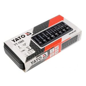 Zestaw udarowych kluczy trzpieniowych 1/2 